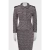 Jacket and skirt suit
