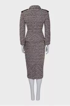 Jacket and skirt suit