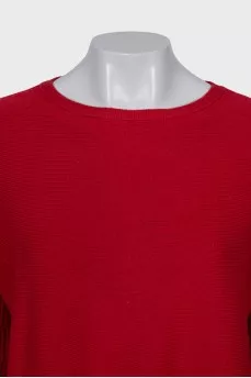 Straight red dress