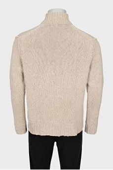 Men's button-down sweater