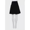 Black button-down skirt