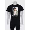 Men's T-shirt with front print