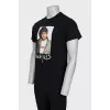 Men's T-shirt with front print