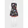 Floral print sleeveless dress