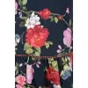 Floral print sleeveless dress