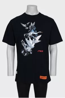 Men's printed T-shirt