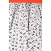 Floral print dress with red belt