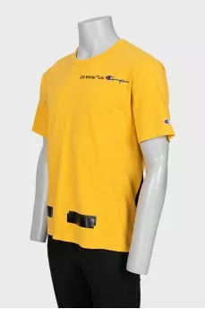 Men's T-shirt by Off-White x Champion