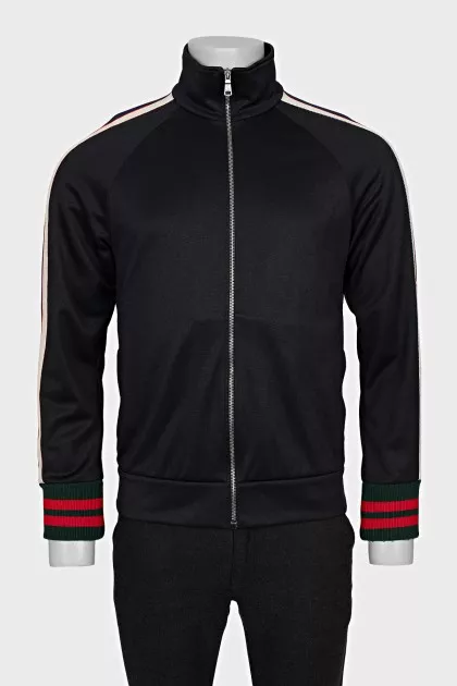 Men's black sweatshirt