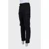 Men's sweatpants with patch pockets
