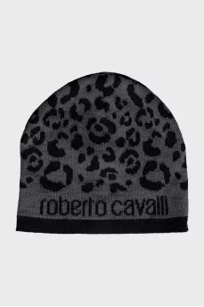 Men's animal print hat