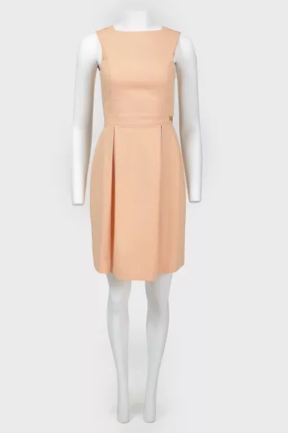 Sleeveless midi dress