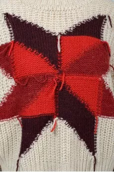 Свитер Hanoi patchwork jumper