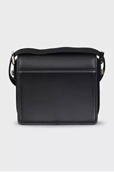 Square leather bag