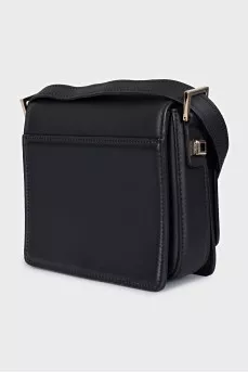 Square leather bag