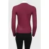 Fine jersey pullover