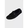Men's insulated loafers with decor