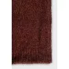 Brown wool scarf with tag