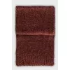 Brown wool scarf with tag
