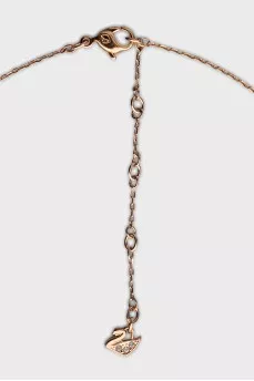 Gold chain with pendants