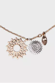 Gold chain with pendants