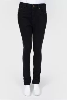 High waist skinny jeans