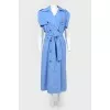 Sleeveless trench coat