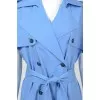 Sleeveless trench coat