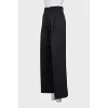 High-waisted trousers