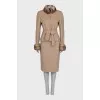 Wool suit consisting of a jacket and skirt