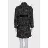Printed jacket and skirt suit