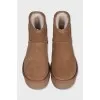 Insulated brown ugg boots