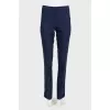 Pants straight classic high rise