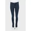 Jeans skinny with a low waist