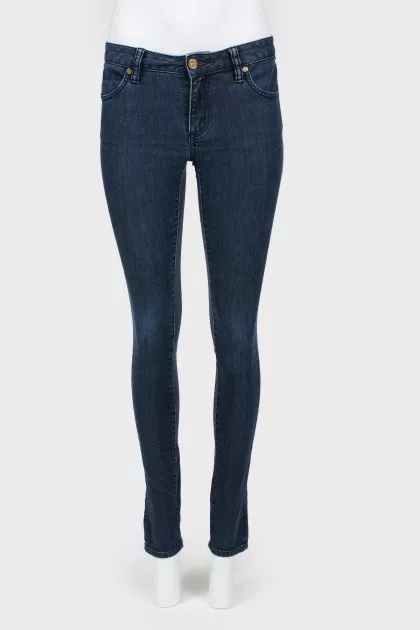 Jeans skinny with a low waist