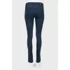 Jeans skinny with a low waist