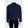 Straight cardigan with gold buttons