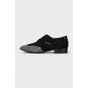 Shoes with silver toes