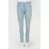 Star washed jeans with tag