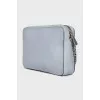 Blue crossbody bag