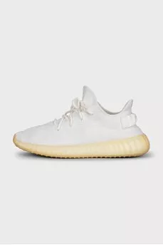 Men's white Yeezy Boost 350 V2 sneakers