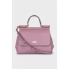 Sicily pink leather bag