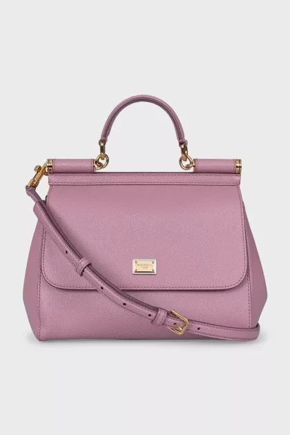 Sicily pink leather bag
