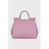 Sicily pink leather bag