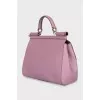 Sicily pink leather bag