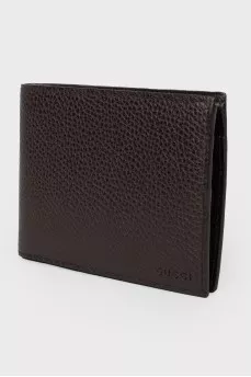 Портмоне из текстурированной кожи