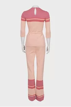 Pink set with a belt
