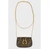 Micro bag in the logo on the chain
