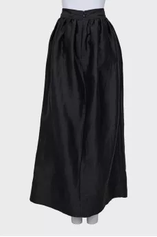 Full zipper maxi skirt with tag