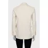 Straight white jacket